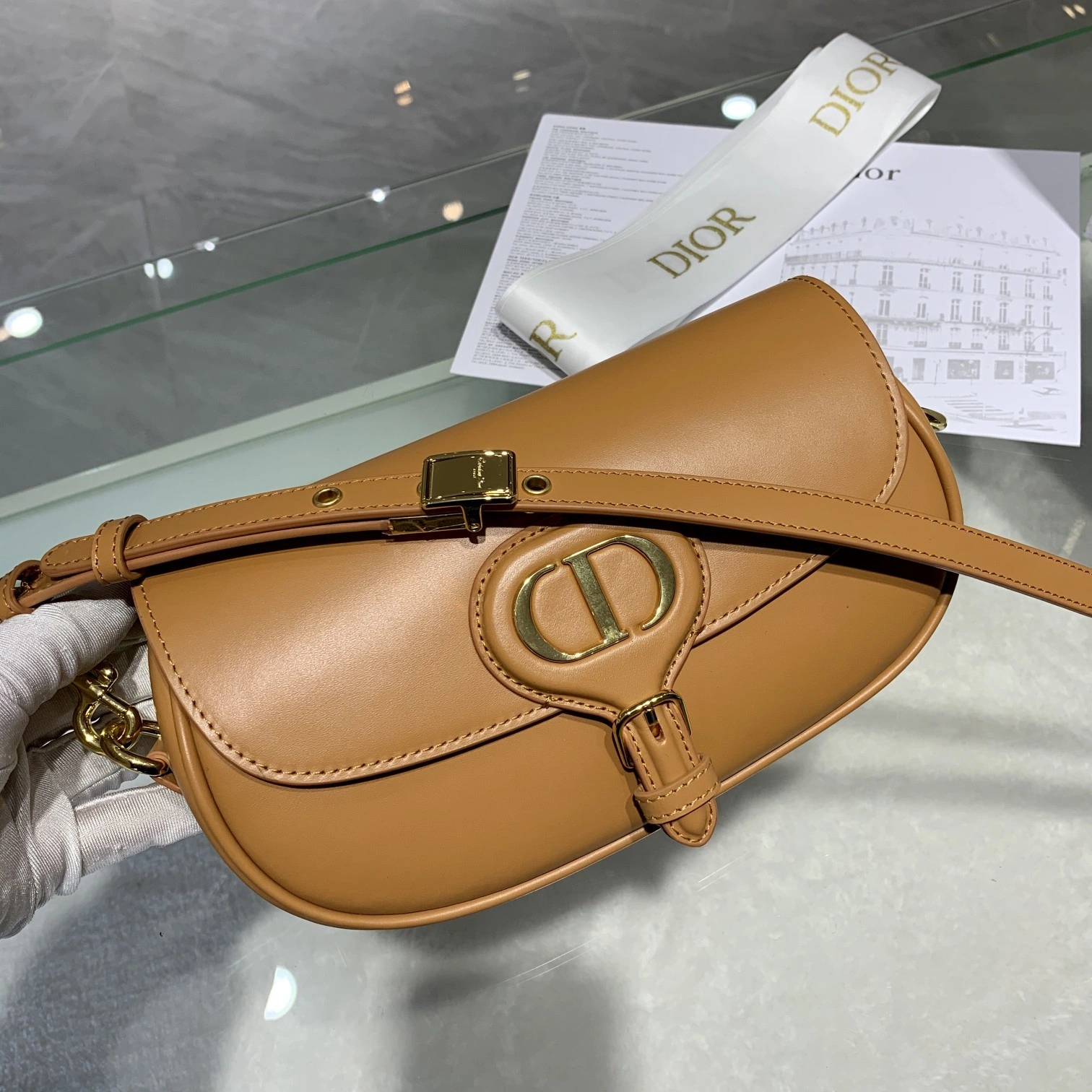 Custombag-- M9327UMOL-M43U Bobby high quality version Caramel color item：C-B803D0763