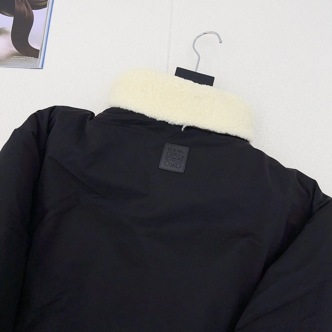 Victoria - 8o5w5 Down jacket white goose down embroidery 2colour item:E-F327I1611-2H