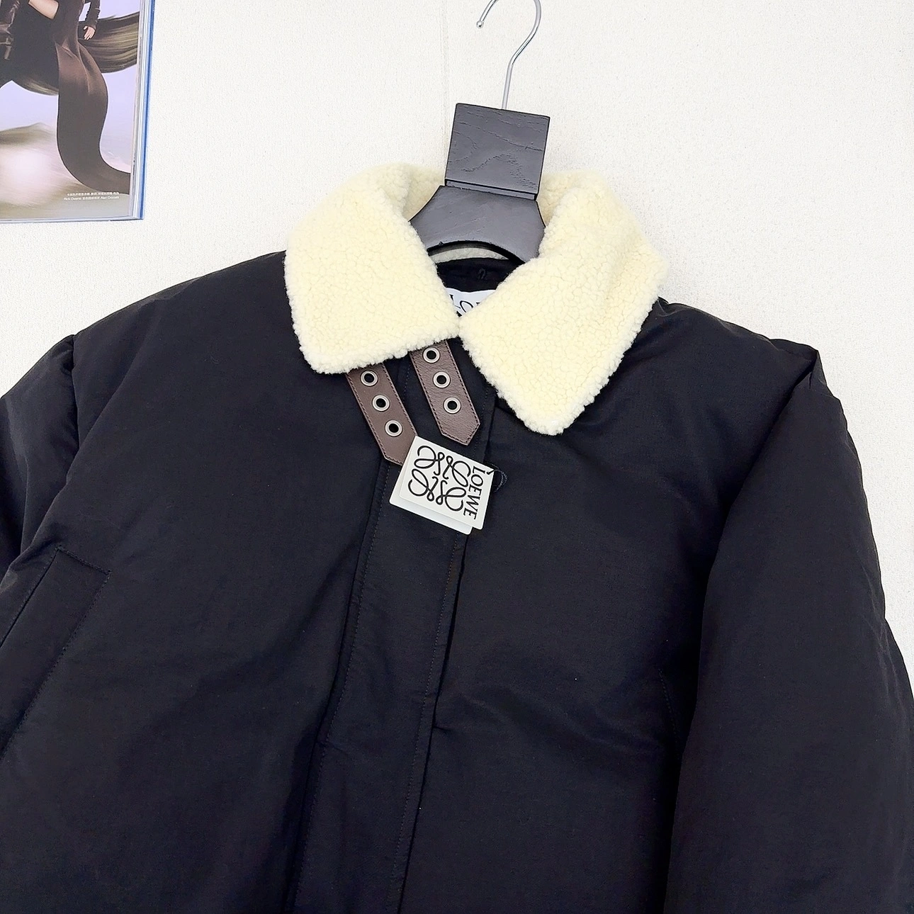Victoria - 8o5w5 Down jacket white goose down embroidery 2colour item:E-F327I1611-2H
