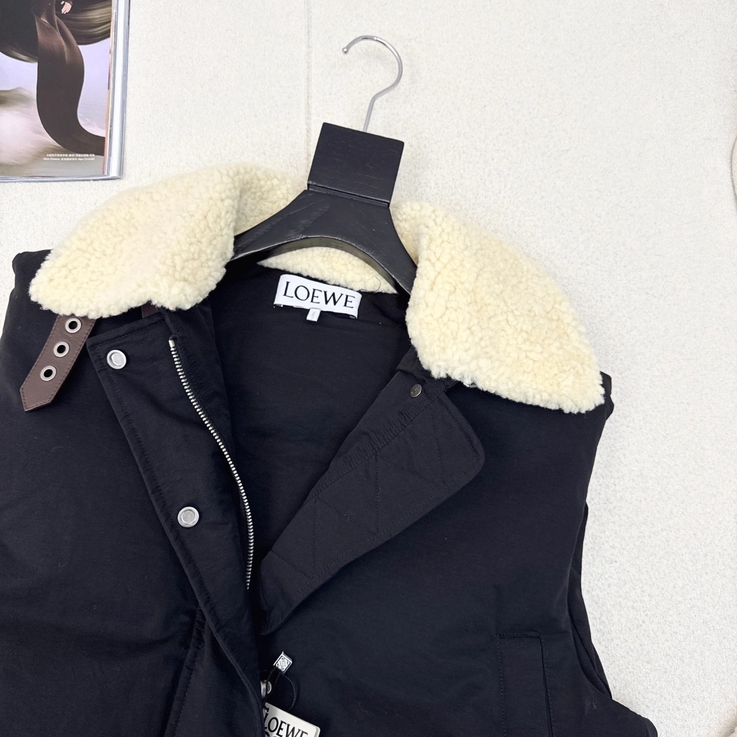 Victoria - 8o5w5 Down jacket white goose down embroidery 2colour item:E-F327I1612-2H