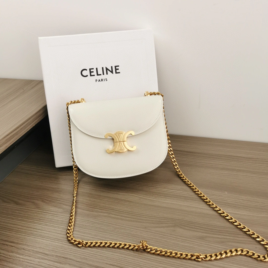 MOMO- high quality version 110973BF4-01RC 2022 TEEN BESACE TRIOMPHE cowhide item：B-B063J2103C