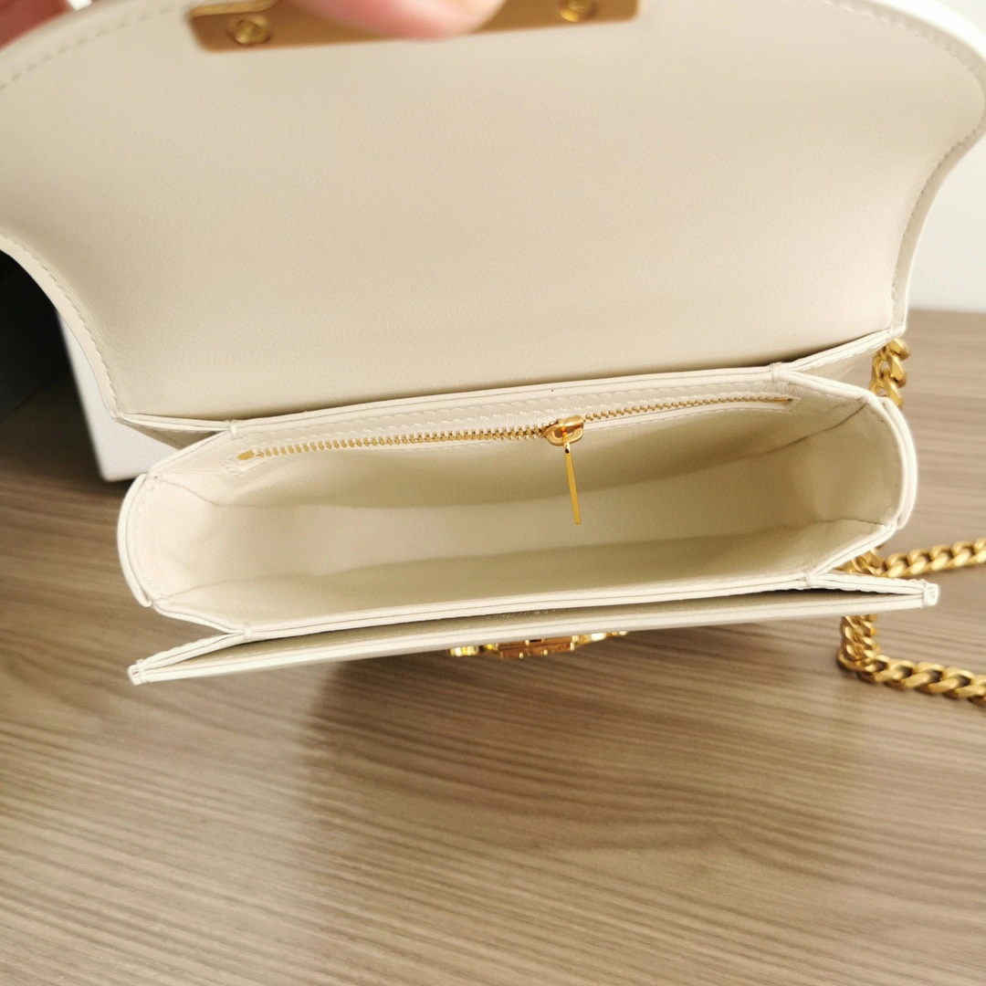 MOMO- high quality version 110973BF4-01RC 2022 TEEN BESACE TRIOMPHE cowhide item：B-B063J2103C