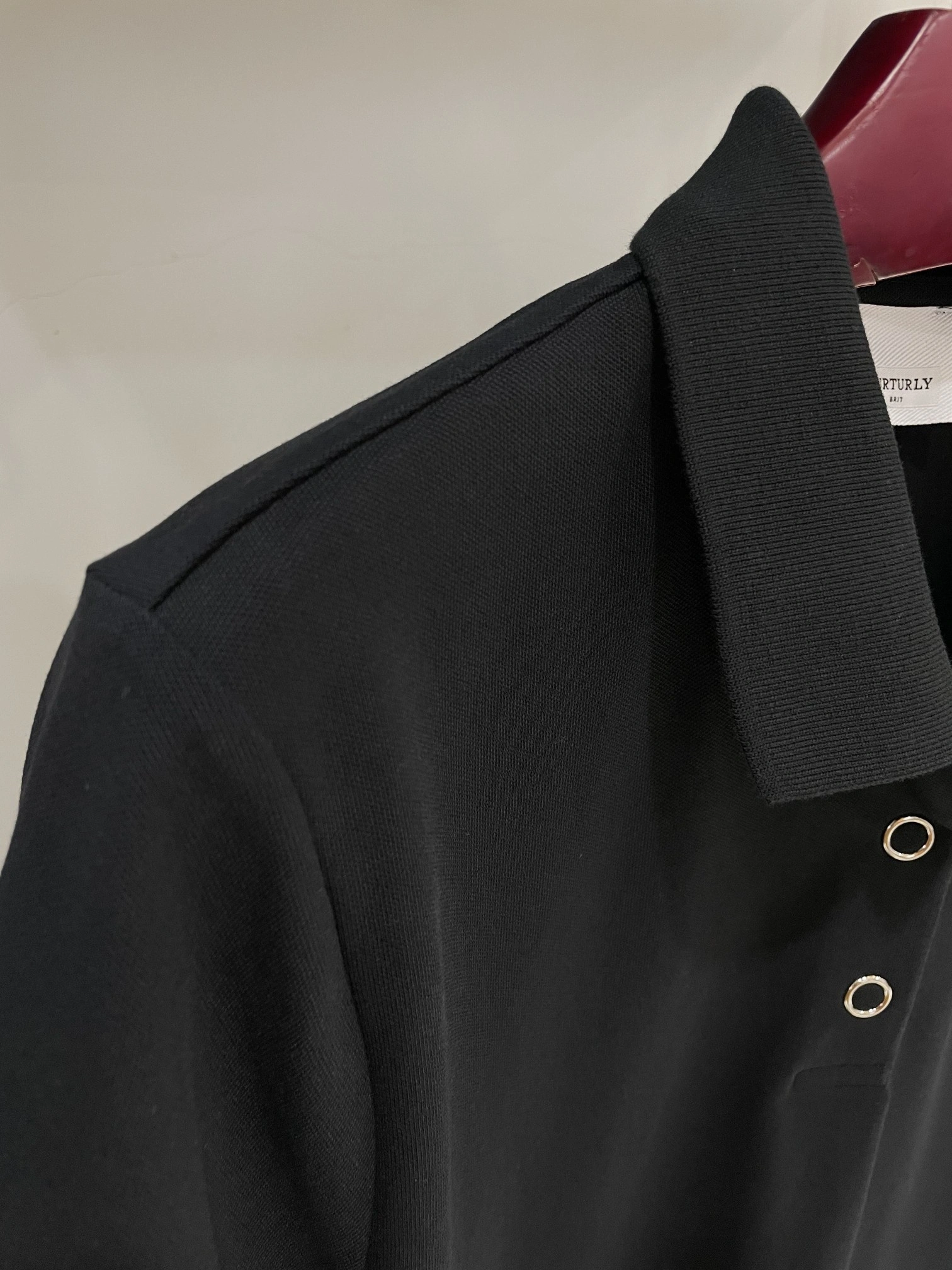 victoria- 2row95 embroidery POLO 2Colour item:E-F409G2637-2