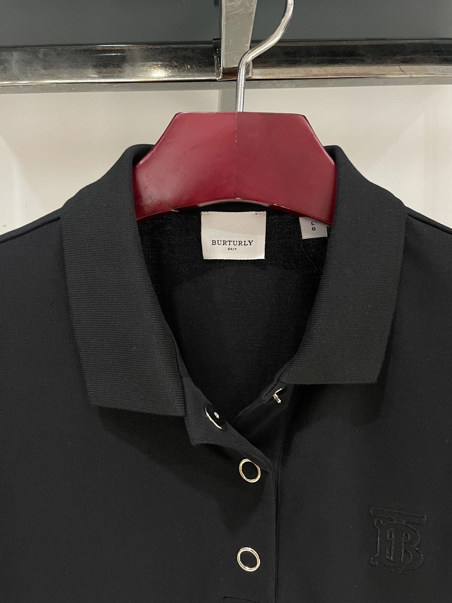 victoria- 2row95 embroidery POLO 2Colour item:E-F409G2637-2