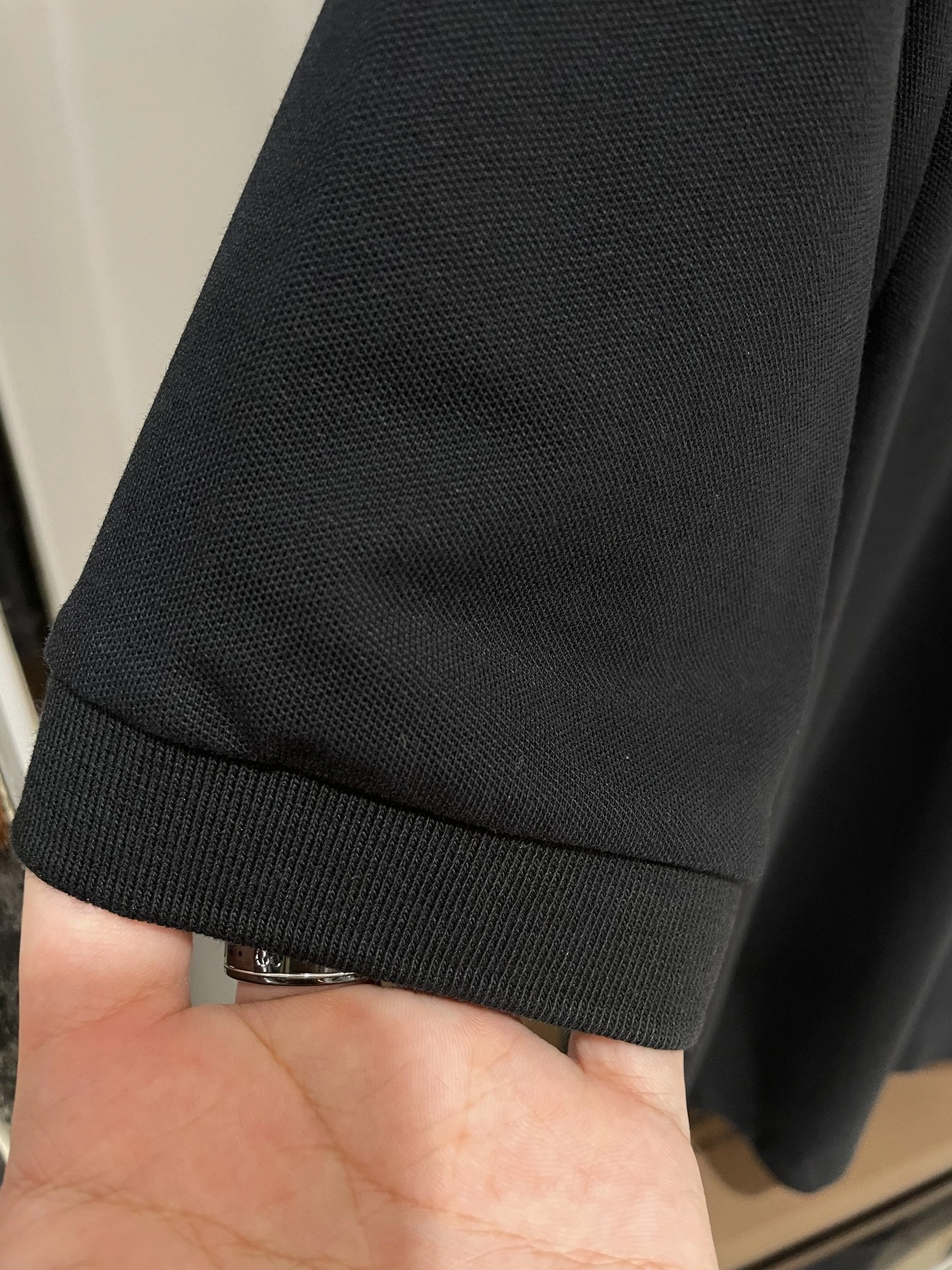 victoria- 2row95 embroidery POLO 2Colour item:E-F409G2637-2