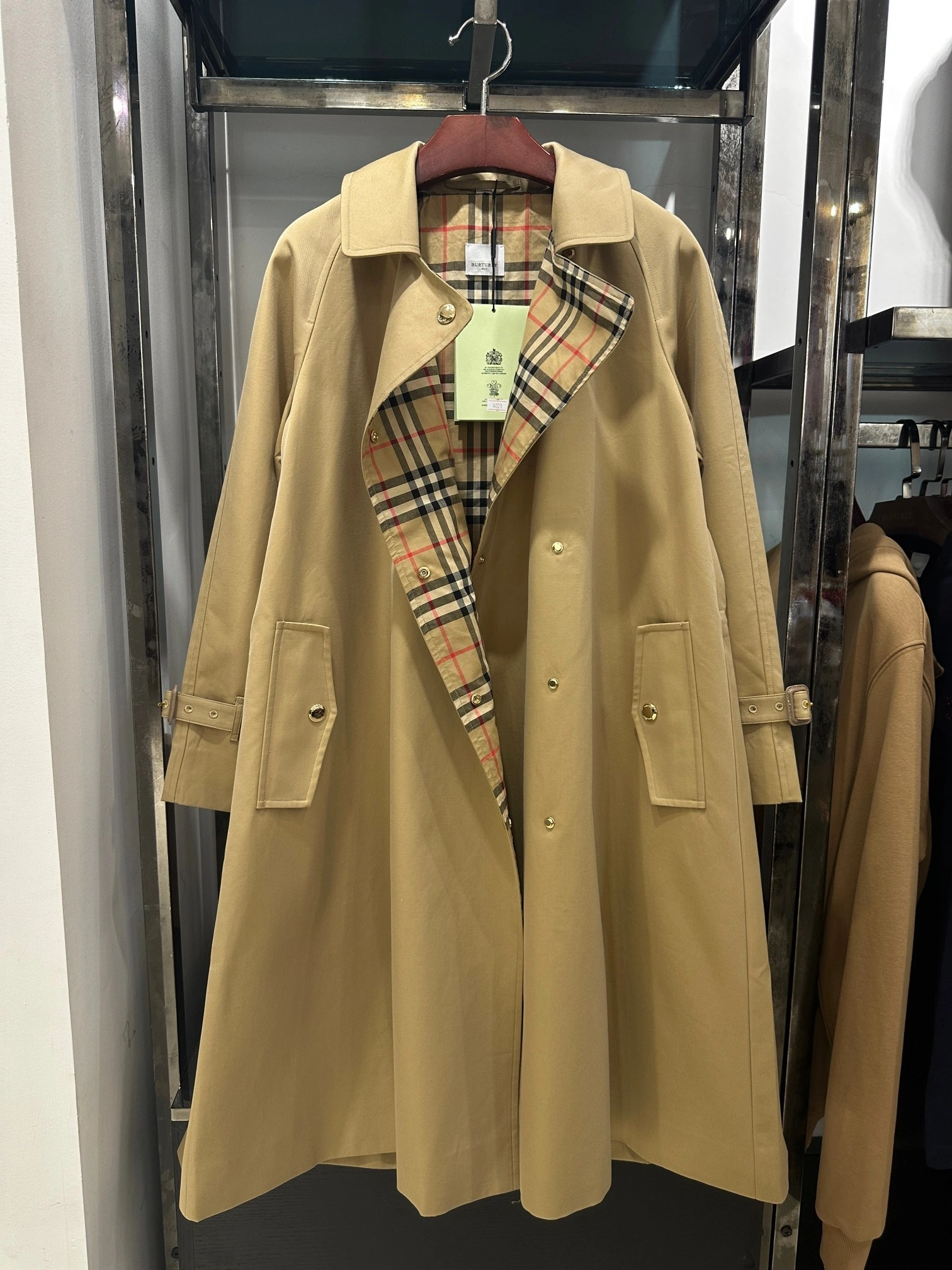 victoria- 2ur25rry cotton Trench item:D-F409J5554