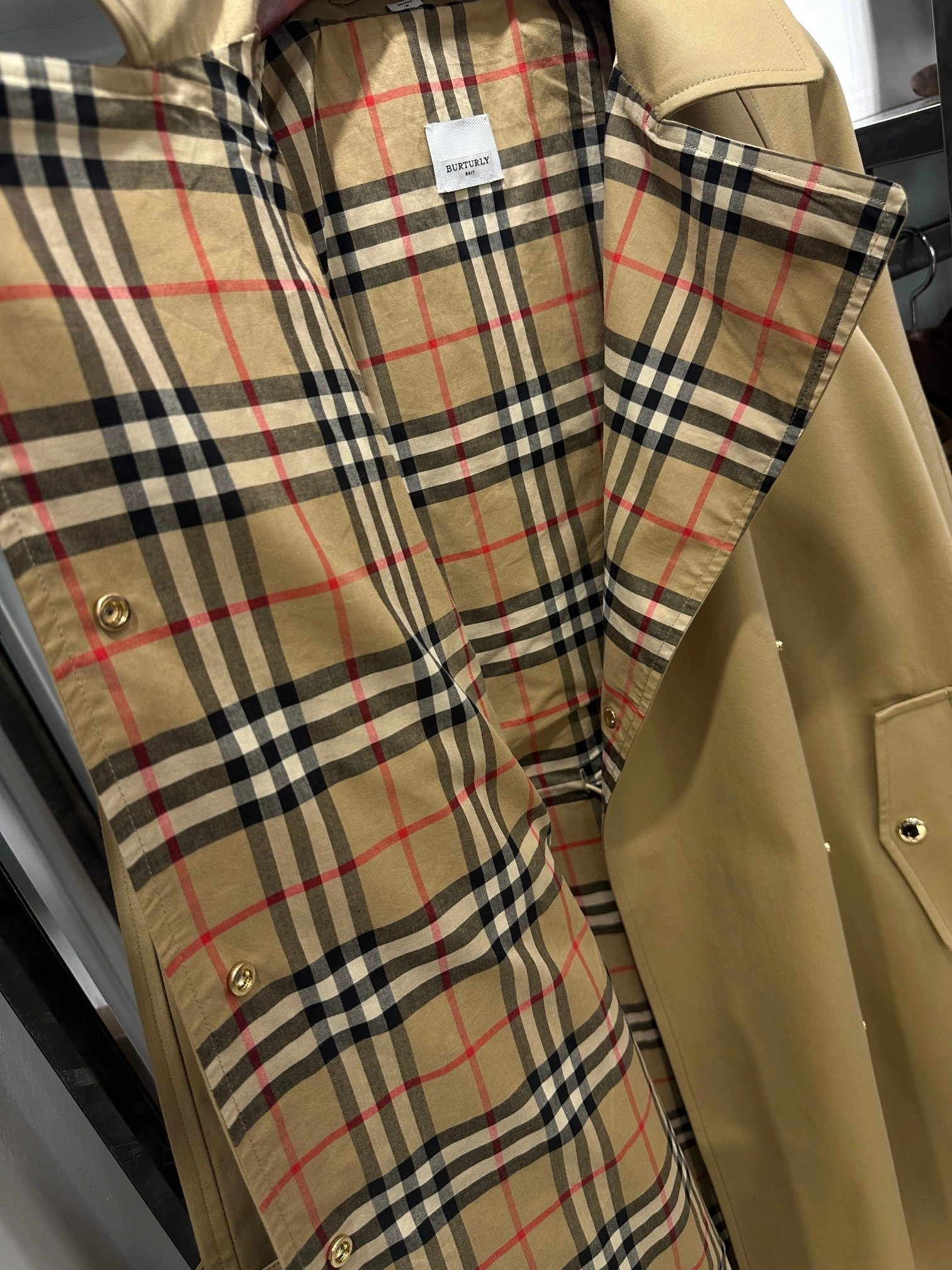 victoria- 2ur25rry cotton Trench item:D-F409J5554