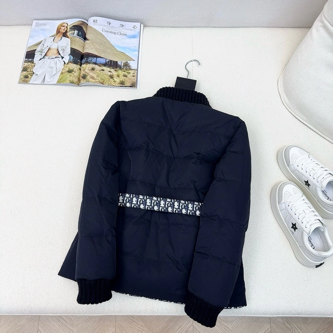 victoria- 4ior reversible down jacket 90 white duck down item:D-F240I1008