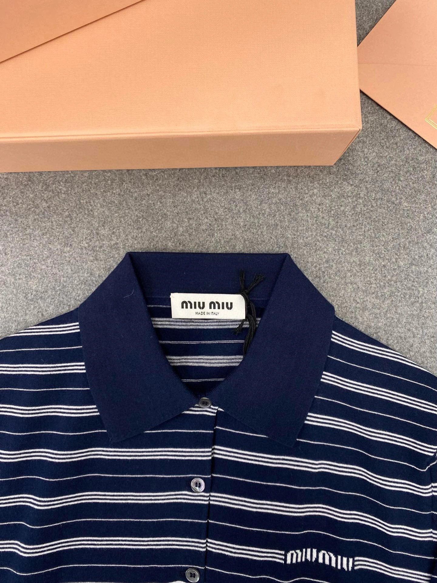 victoria- 7iu7iu cotton polo item:E-F801H2532