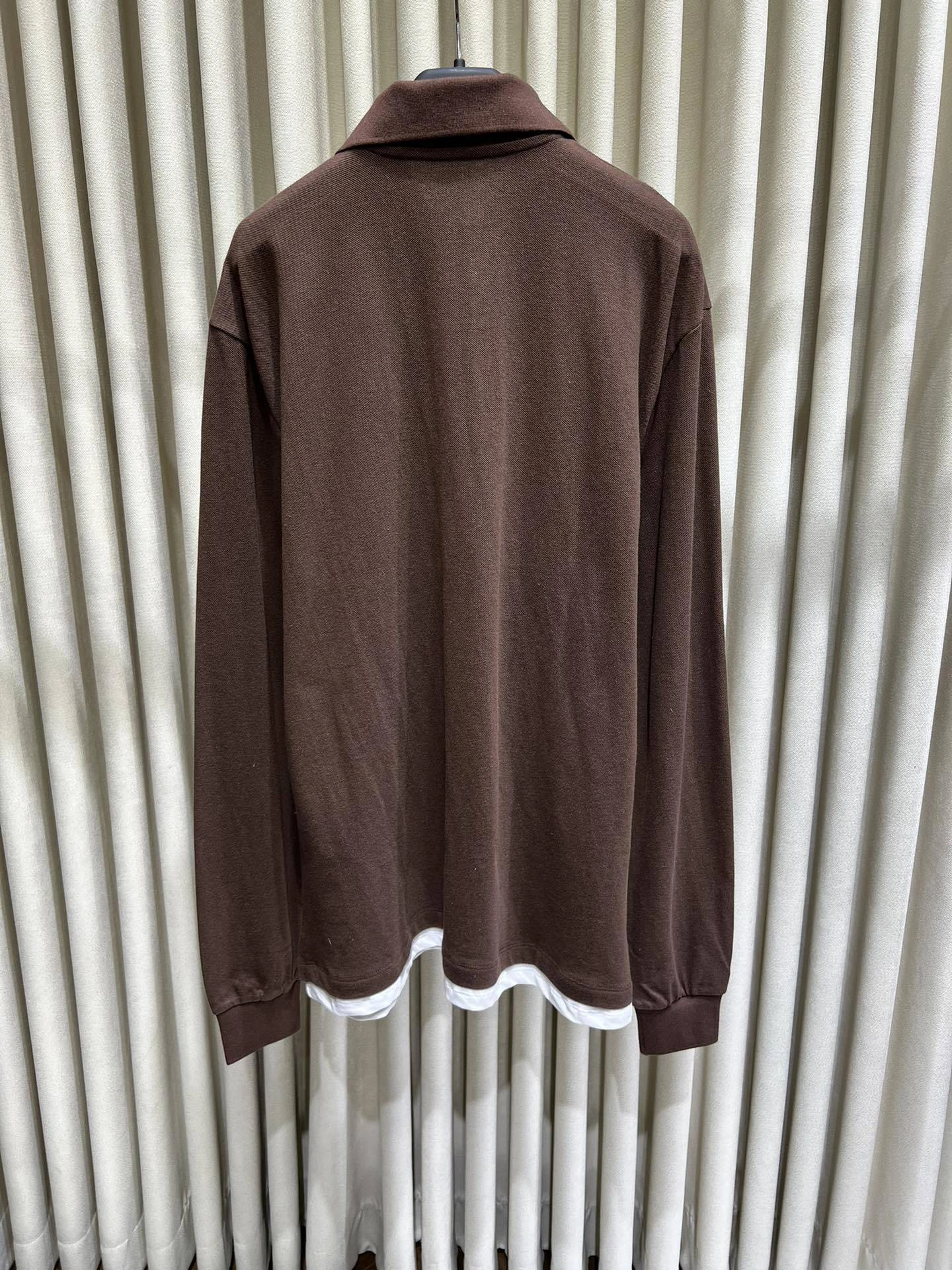 victoria- 7iu7iu cotton polo oversized item:D-F140J0519