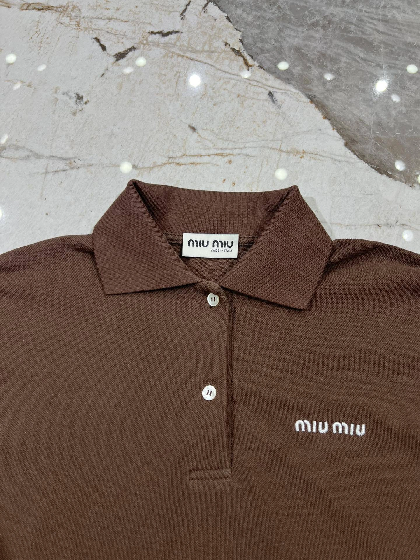 victoria- 7iu7iu cotton polo oversized item:D-F140J0519