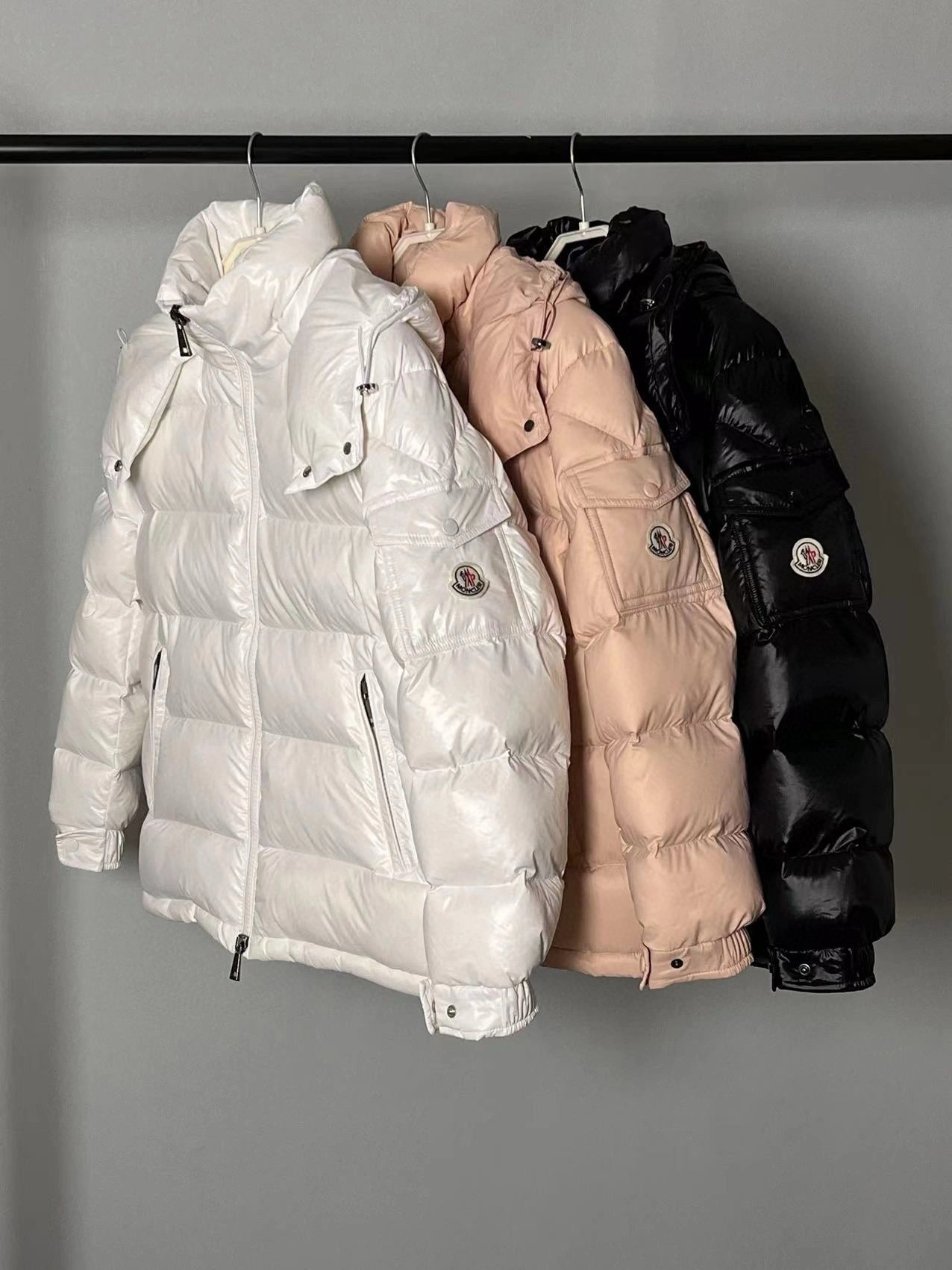 victoria- 7o9385r nylon down jacket 3Colour item:D-F365I0702-3