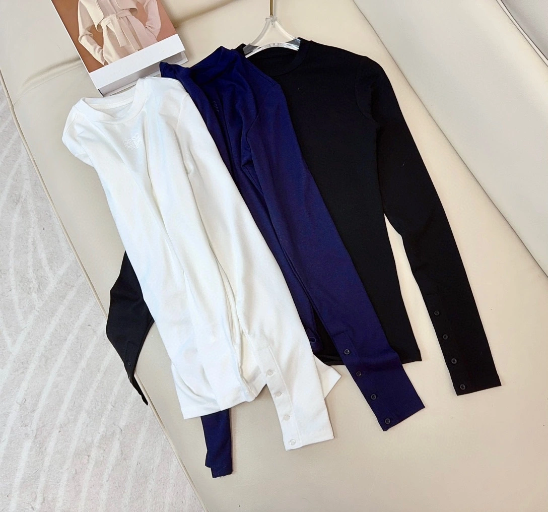 victoria- 8o5w5 embroidery T-shirt 3Colour item:D-F245K0814-3