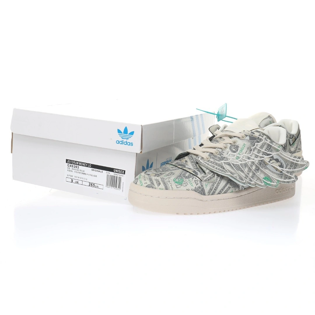 Flying pig--14i41s GX6393 Jeremy Scott x Forum 84 Low Wings"Money" item: E-X067L2204B
