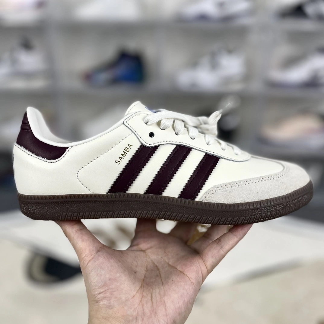 Flying pig--14i41s JR2659 emmi x originals SAMBA OG “White Maroon” item: E-X000L2823B