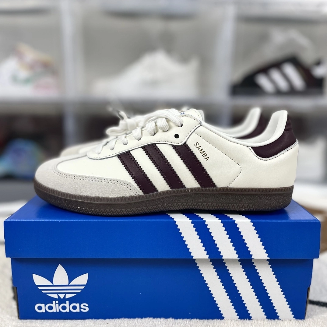 Flying pig--14i41s JR2659 emmi x originals SAMBA OG “White Maroon” item: E-X000L2823B