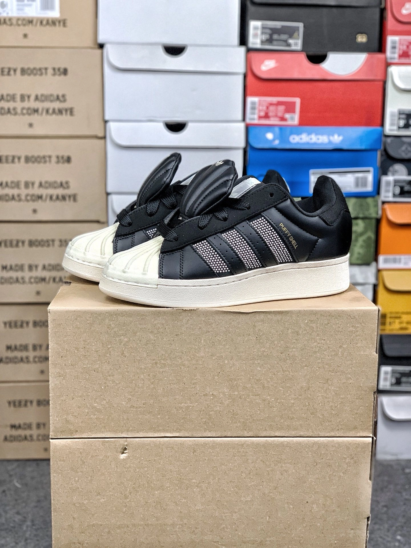 Flying pig--14i41s KJ6976 Gali x Originals Superstar Puffy Shell item: E-X000L2220B
