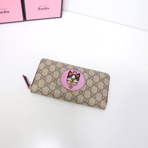 FASH Gucci Brand Handbags Zip around wallet 1904G0007