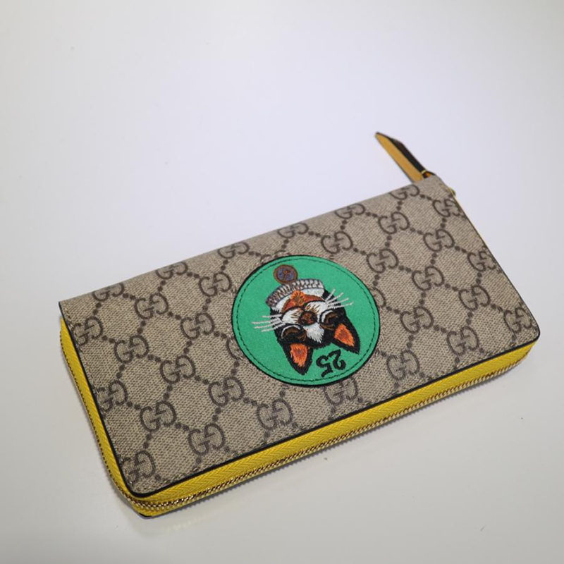 FASH Gucci Brand Handbags Zip around wallet 1904G0008