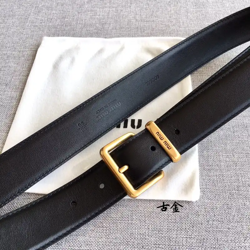 Official Brother Sam Miu Miu Belts 2403XA0192