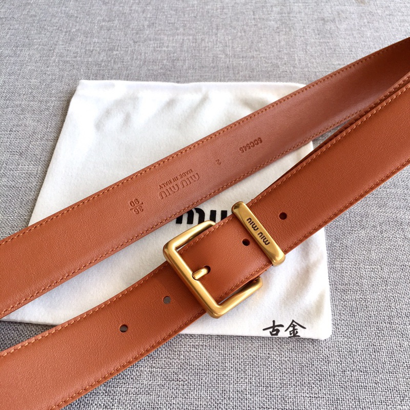 FASH Miu Miu Belts 2403XA0193