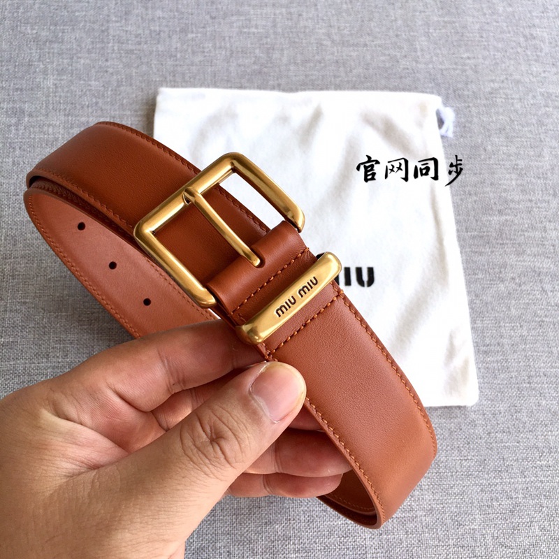 FASH Miu Miu Belts 2403XA0193