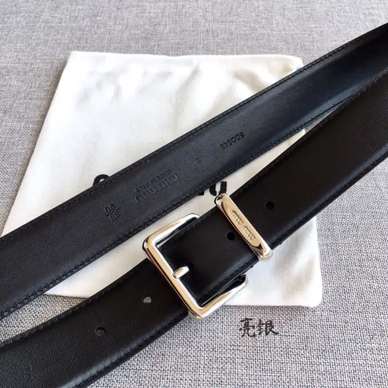 Official Brother Sam Miu Miu Belts 2403XA0195