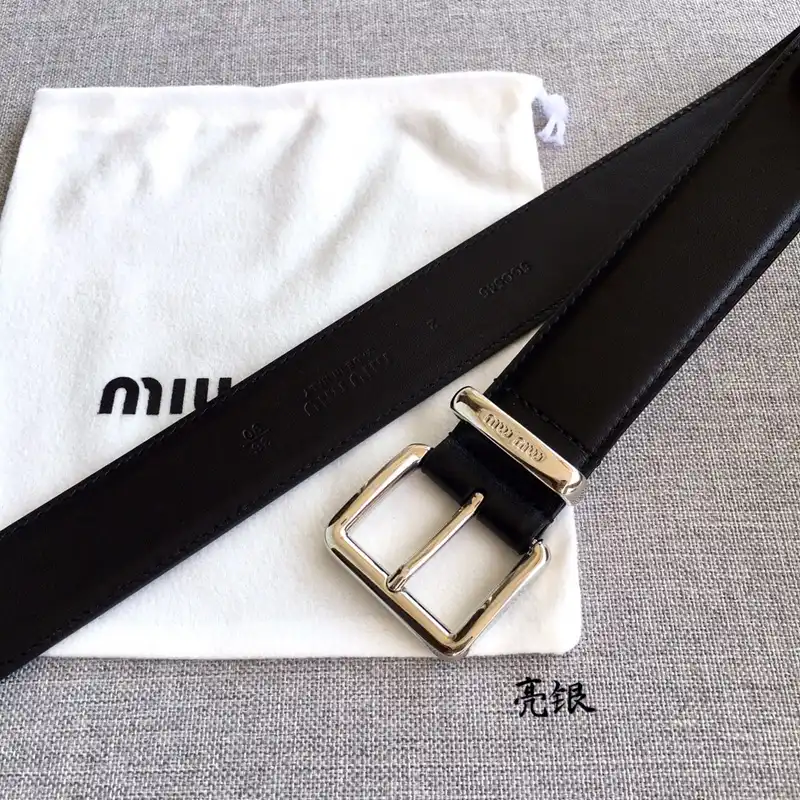 Official Brother Sam Miu Miu Belts 2403XA0195