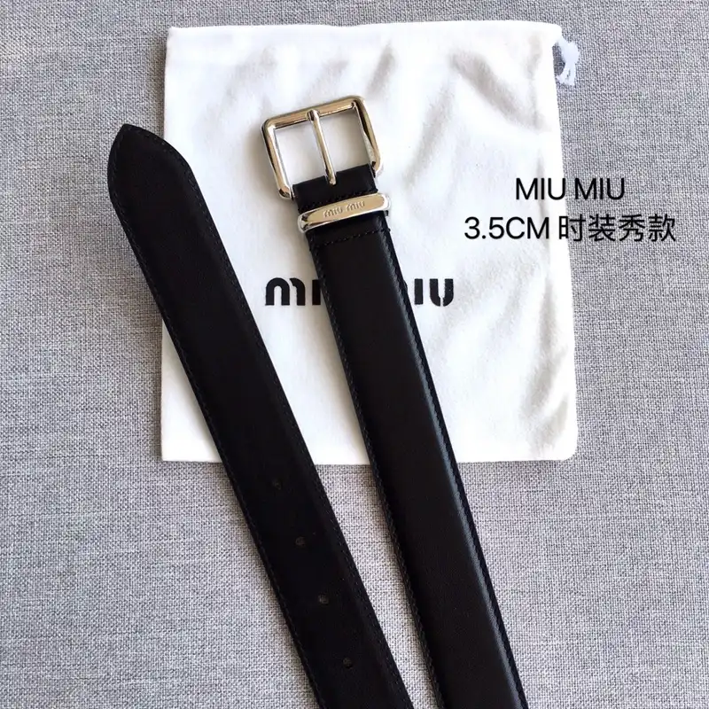 Official Brother Sam Miu Miu Belts 2403XA0195