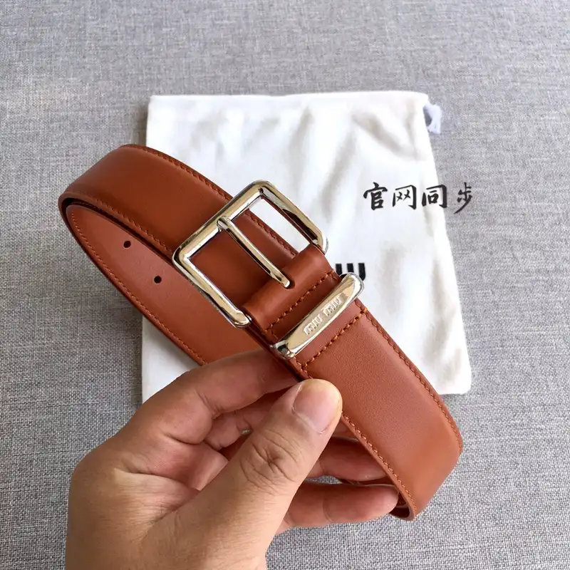 Brother Sam Miu Miu Belts 2403XA0196