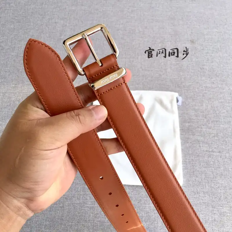 Brother Sam Miu Miu Belts 2403XA0196