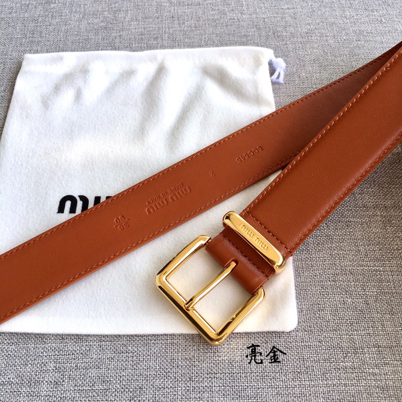 FASH Miu Miu Belts 2403XA0199