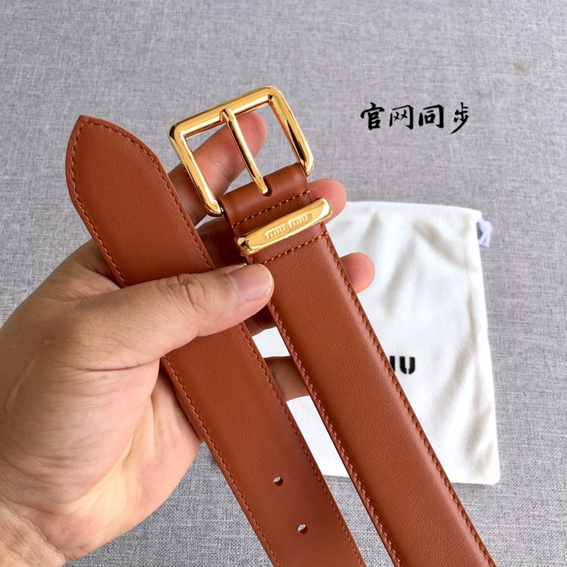 FASH Miu Miu Belts 2403XA0199