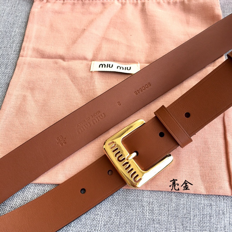 FASH Miu Miu Belts 2407XA0073