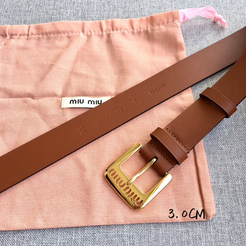 FASH Miu Miu Belts 2407XA0073