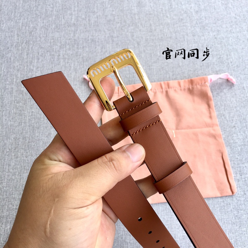 FASH Miu Miu Belts 2407XA0073