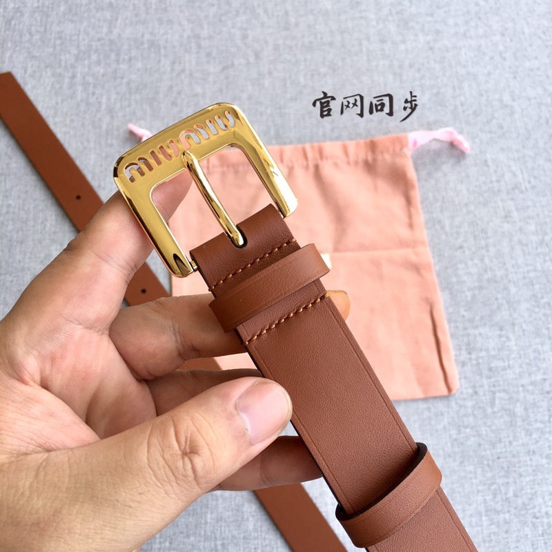 FASH Miu Miu Belts 2407XA0073