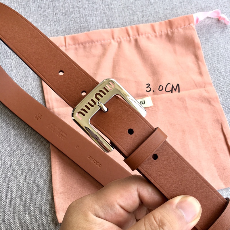 FASH Miu Miu Belts 2407XA0074