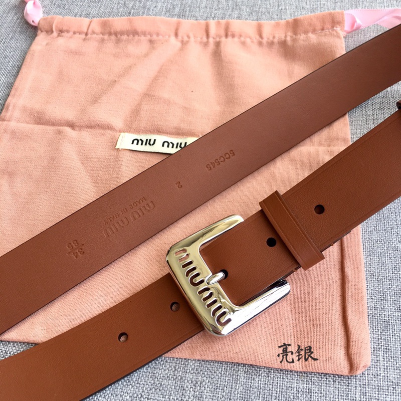 FASH Miu Miu Belts 2407XA0074