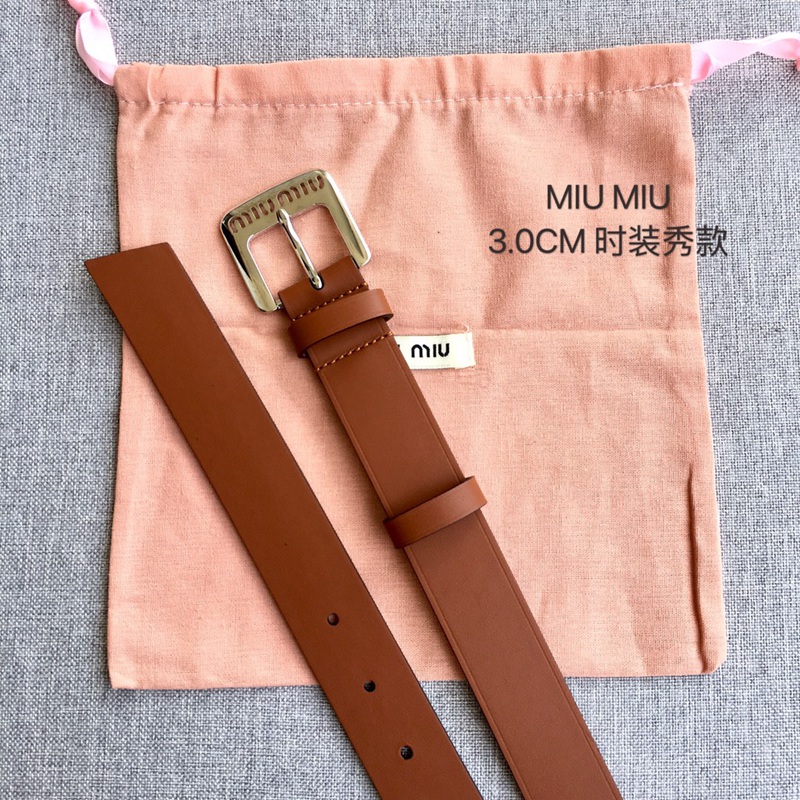 FASH Miu Miu Belts 2407XA0074