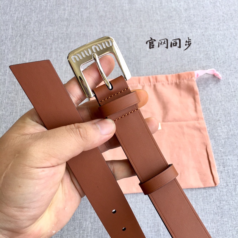 FASH Miu Miu Belts 2407XA0074