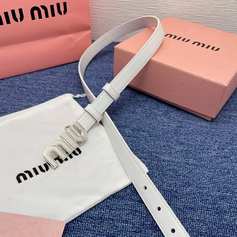 Official Brother Sam Miu Miu Belts 2407XA0089