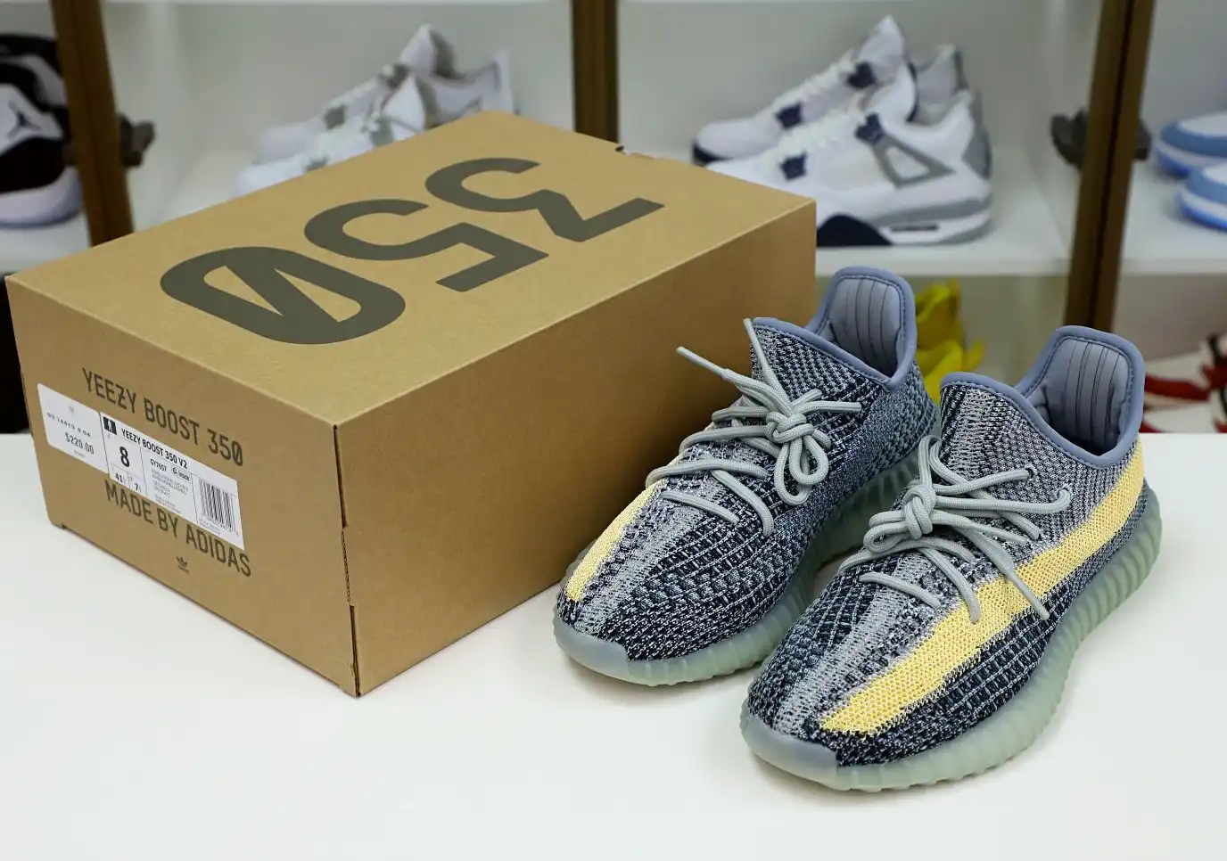 hype YEEZY BOOST 350 V2 'ASH BLUE