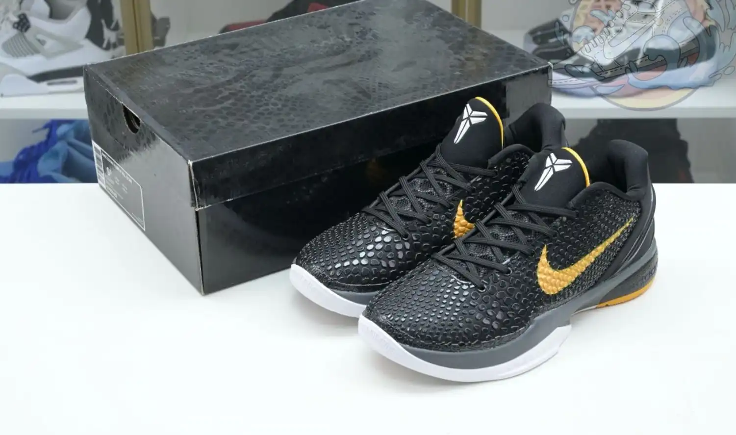 hype Nike Zoom Kobe 6 Black Del Sol