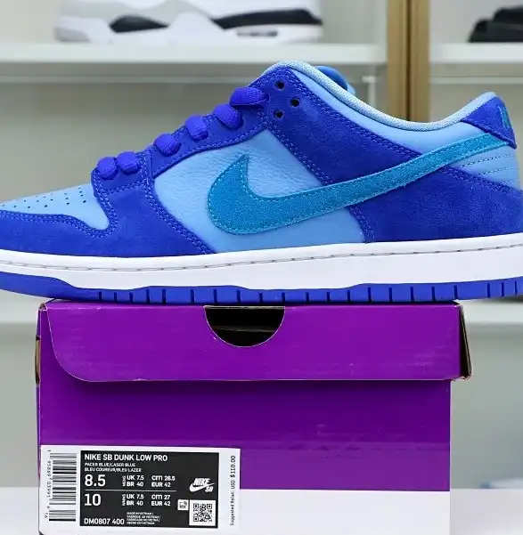 hype NIKE SB DUNK LOW BLUE RASPBERRY