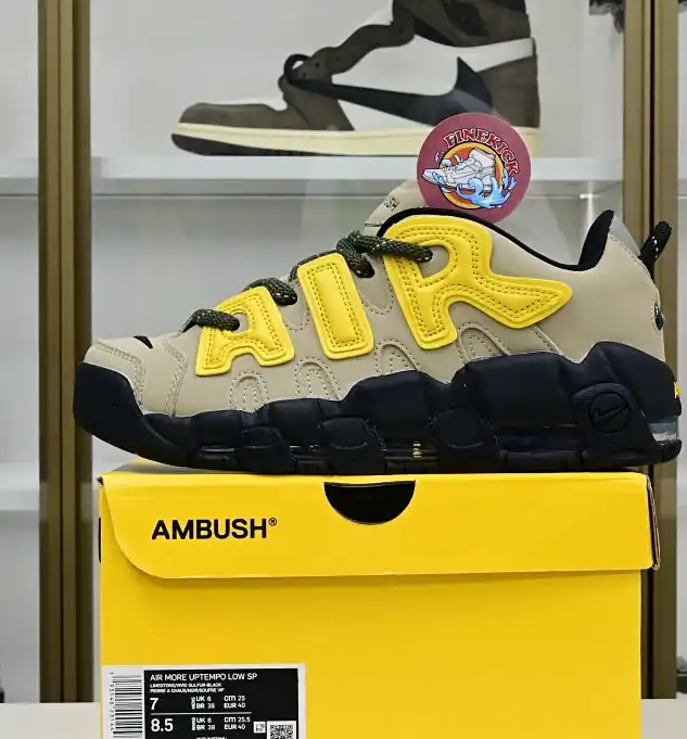 hype AMBUSH x Nike Air More Uptempo Low