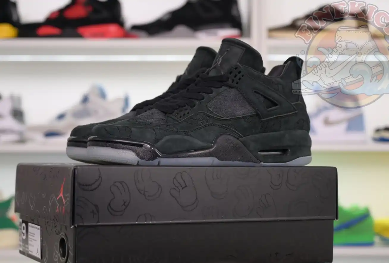 Jordan Air Jordan 4 kaws black