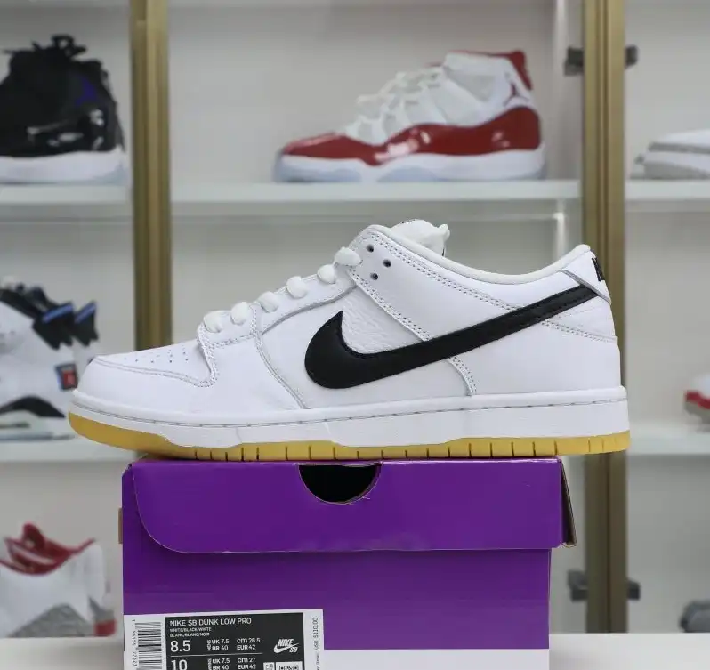 hype Nike Dunk SB Low pro iso"white gum"