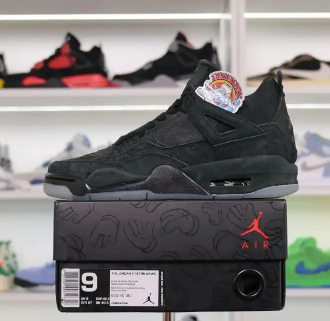 Jordan Air Jordan 4 kaws black
