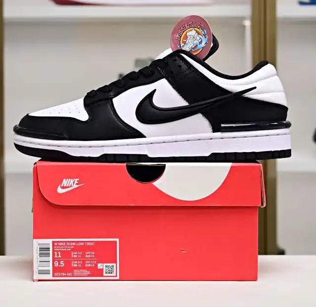 hype Nike DunkLowTwist"Panda"